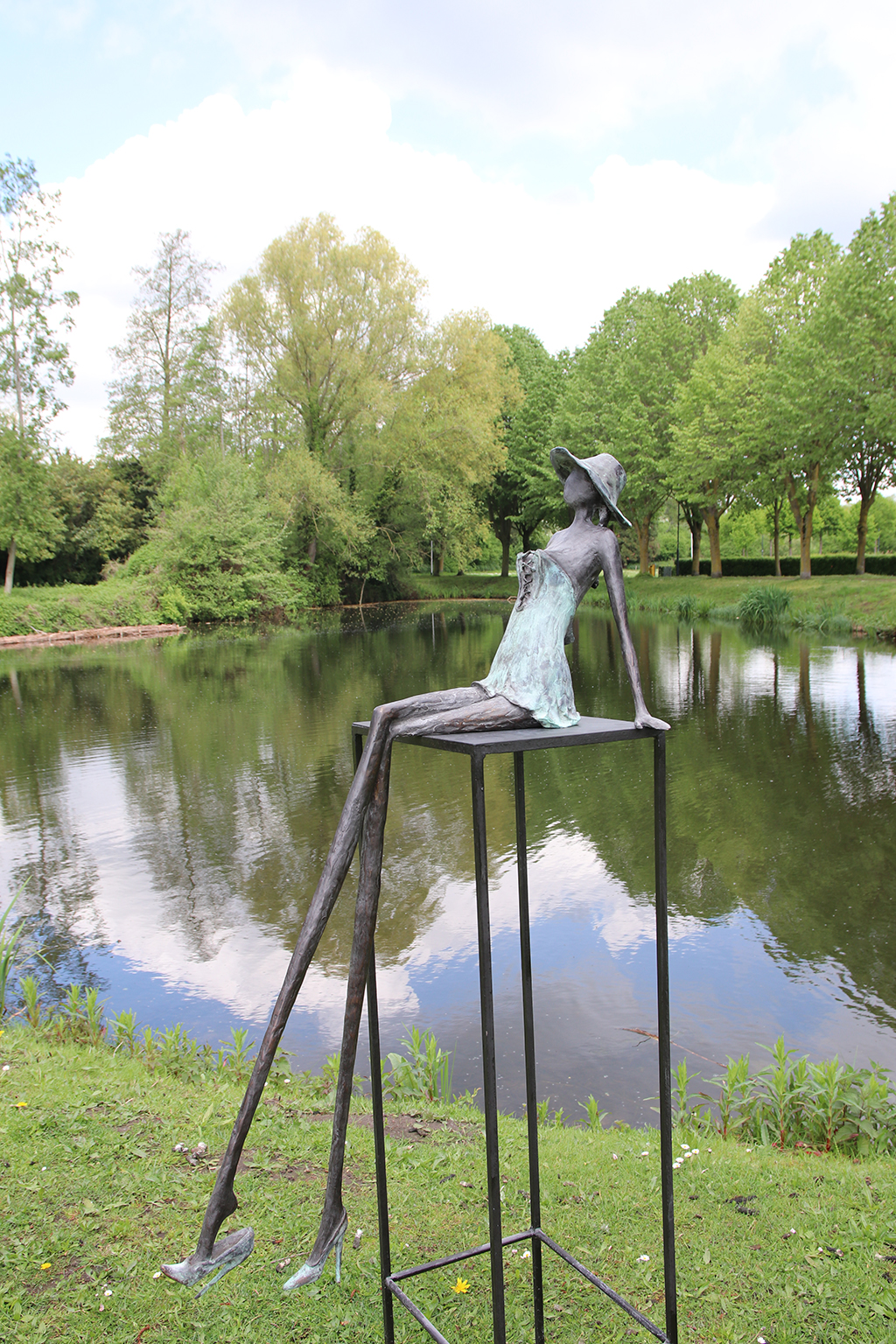 Klik De andere dag Geniet Bronzen tuinbeelden door Astrid Huisman – Biemans
